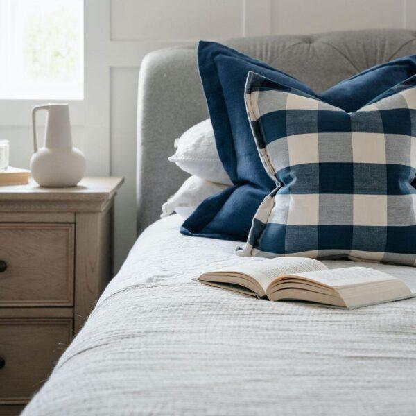 Islay Checked Cushion