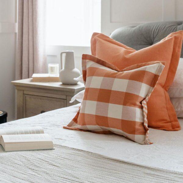 Islay Checked Cushion