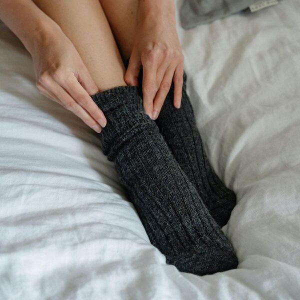 Alpaca Bed Socks