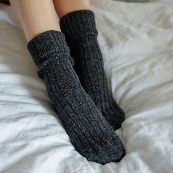 Alpaca Bed Socks