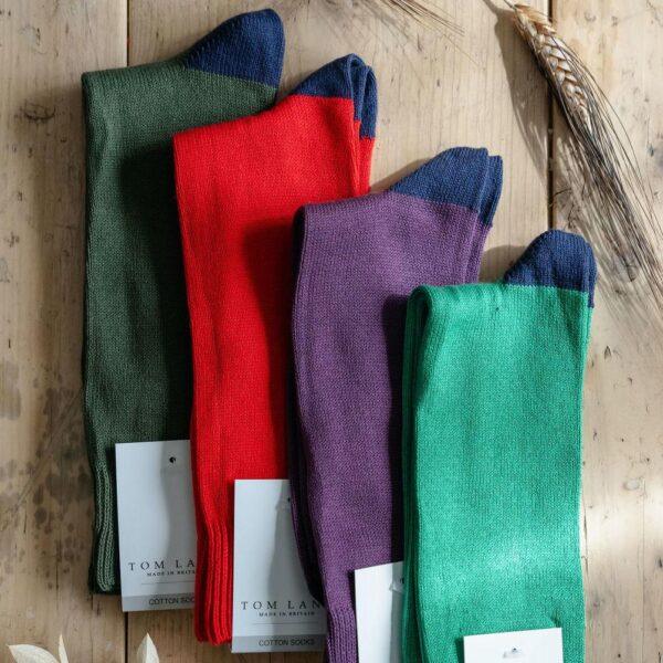 Midweight cotton socks