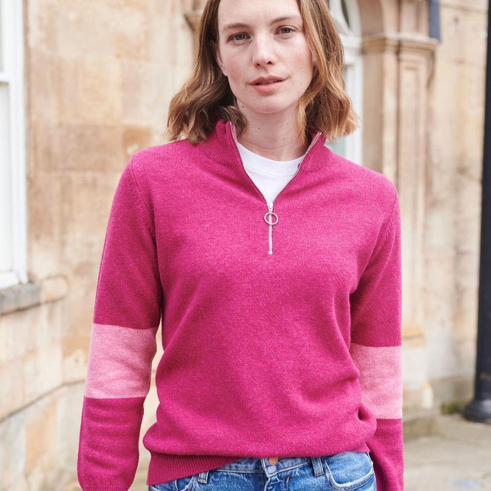 Suffolk Quarter Zip Jumper