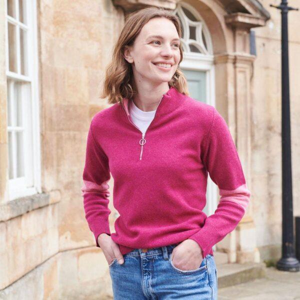 Suffolk Quarter Zip Jumper
