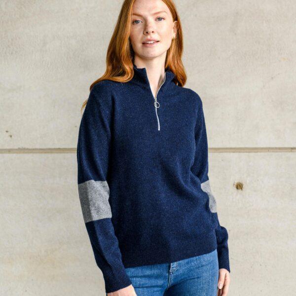 Suffolk Quarter Zip Jumper
