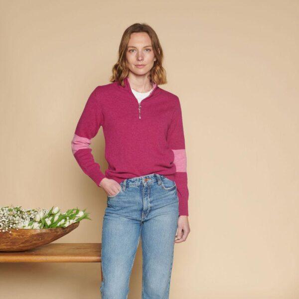 Suffolk Quarter Zip Jumper