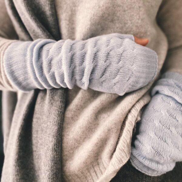 Long Cashmere Hand Warmers