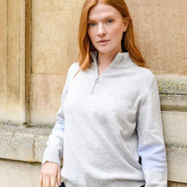 Suffolk Quarter Zip Jumper
