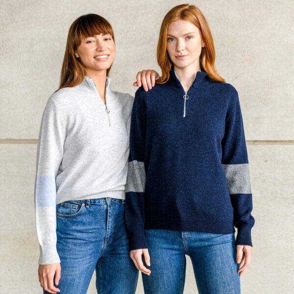 Suffolk Quarter Zip Jumper
