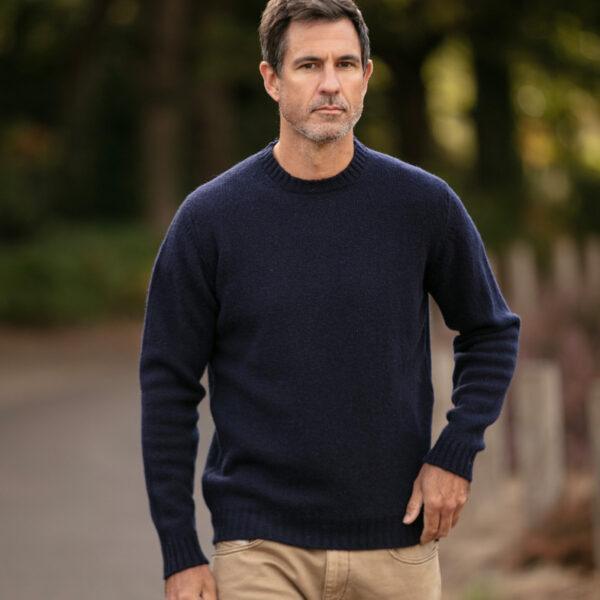 Shetland Crew Neck Jumper