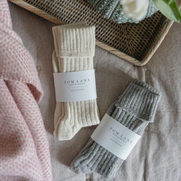 Alpaca Bed Socks