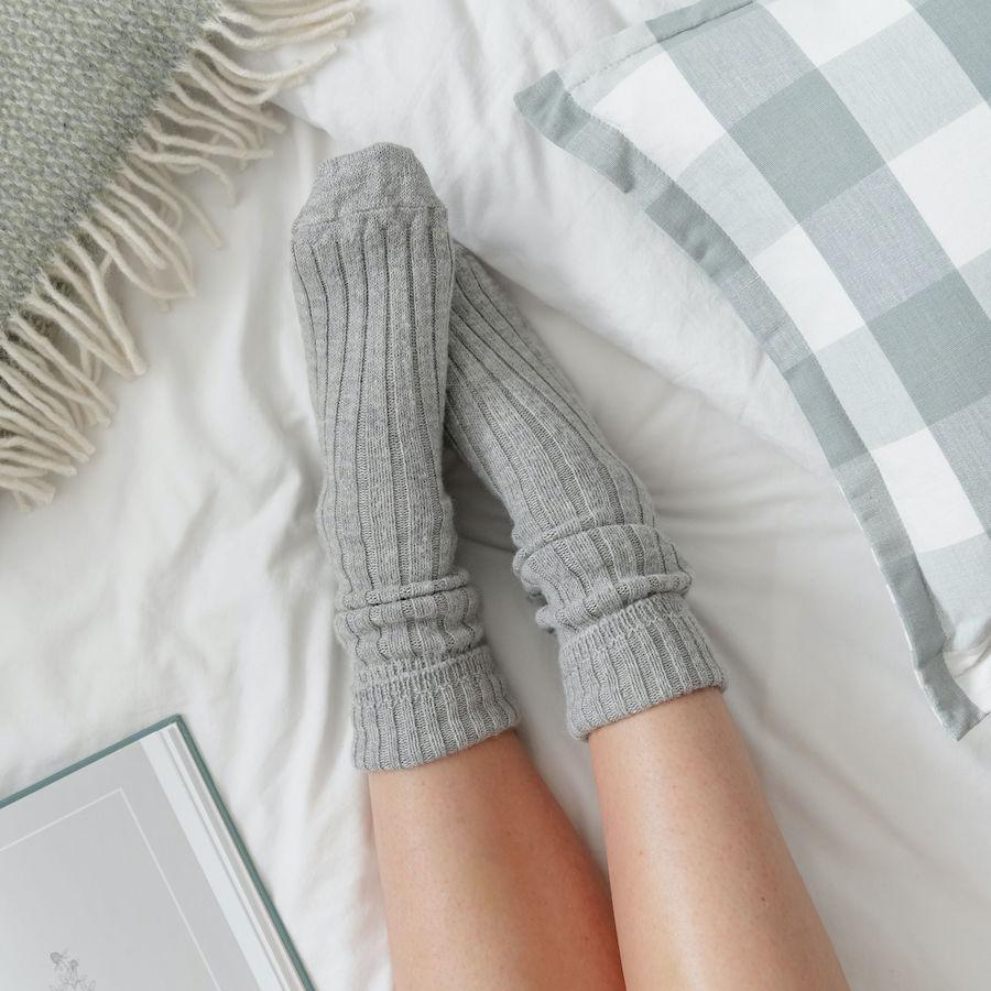 Alpaca Bed Socks