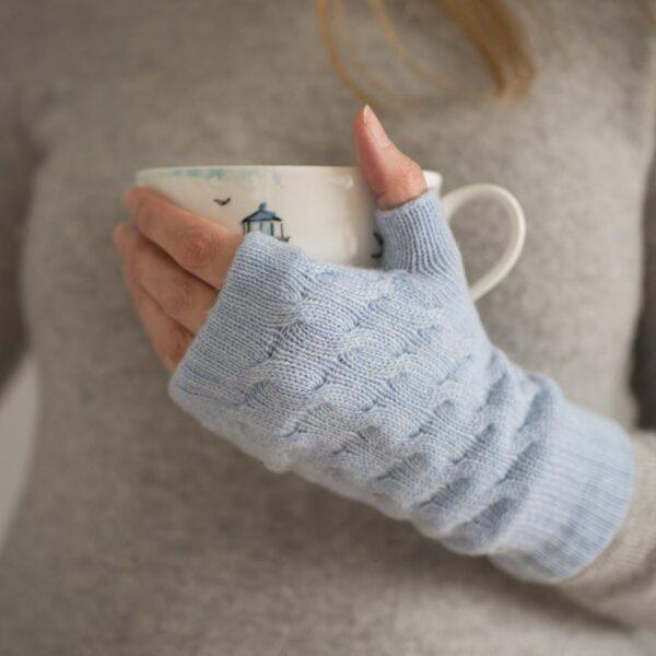 Cable Knit Hand-Warmers