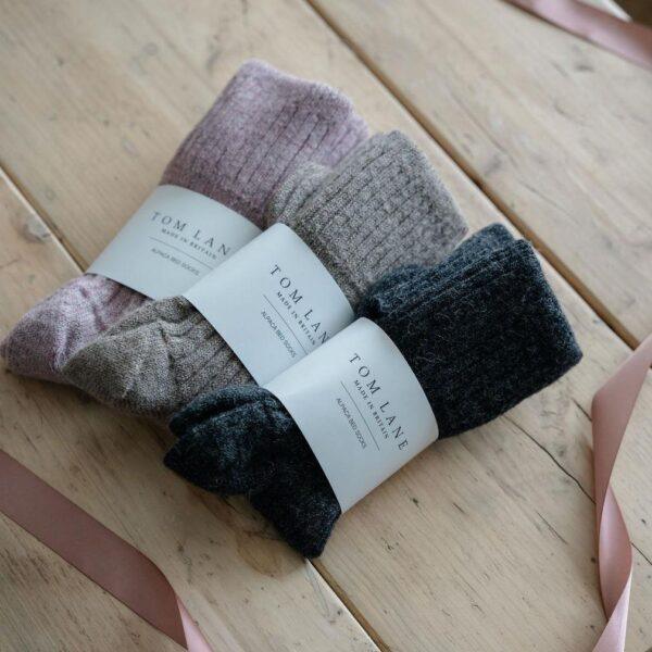 Alpaca Bed Socks
