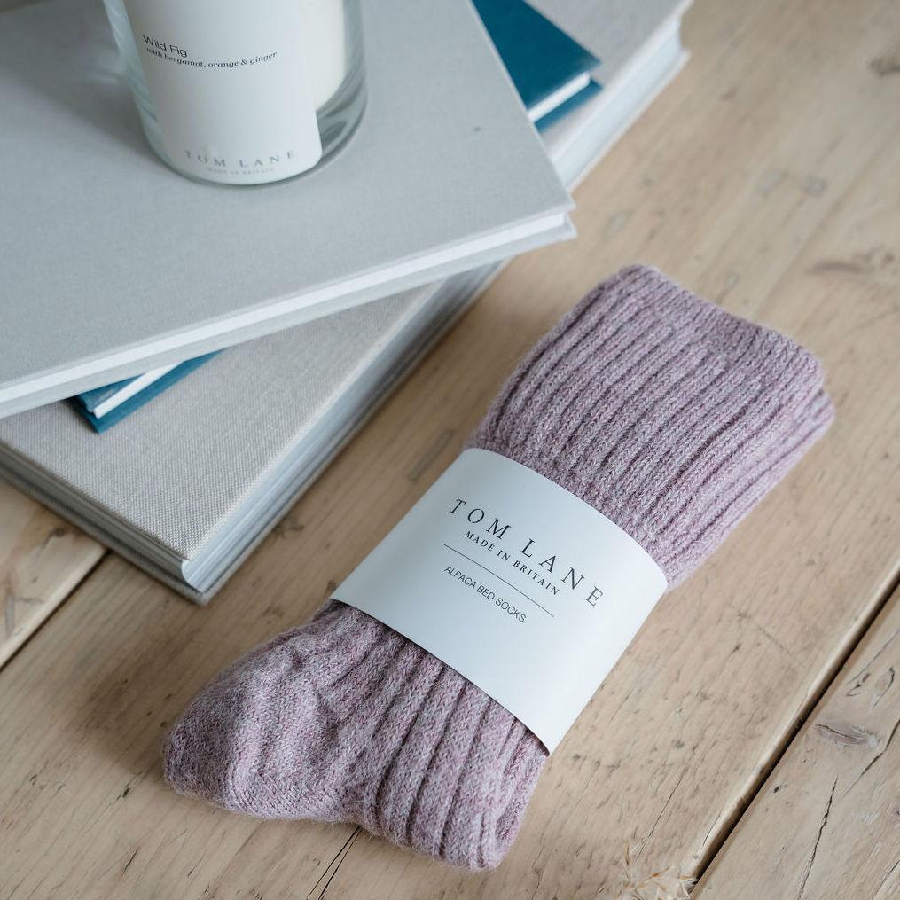 Alpaca Bed Socks