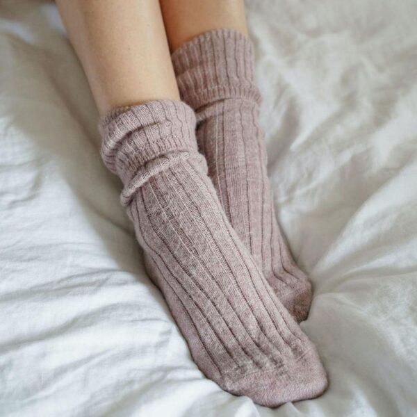 Alpaca Bed Socks