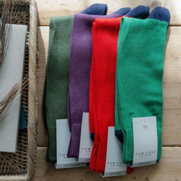Midweight cotton socks