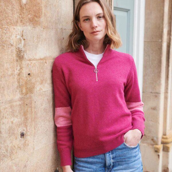 Suffolk Quarter Zip Jumper