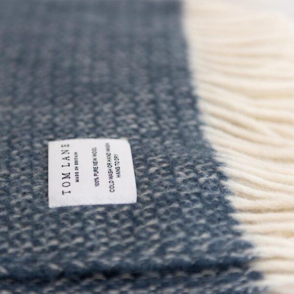 Slate Blue Throw