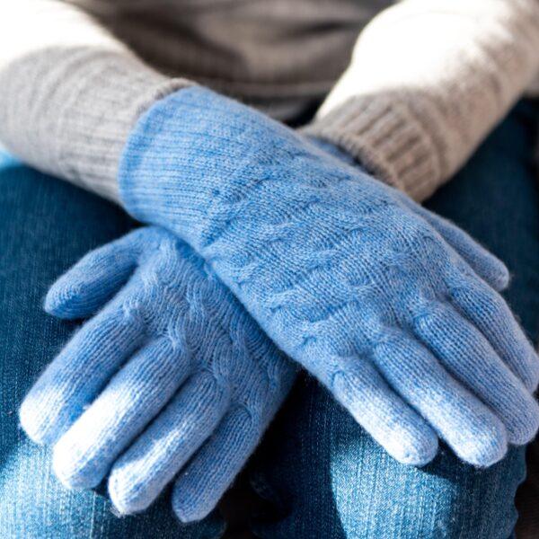 Cable Knit Gloves