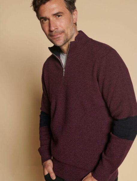 Suffolk Quarter Zip Jumper Mens