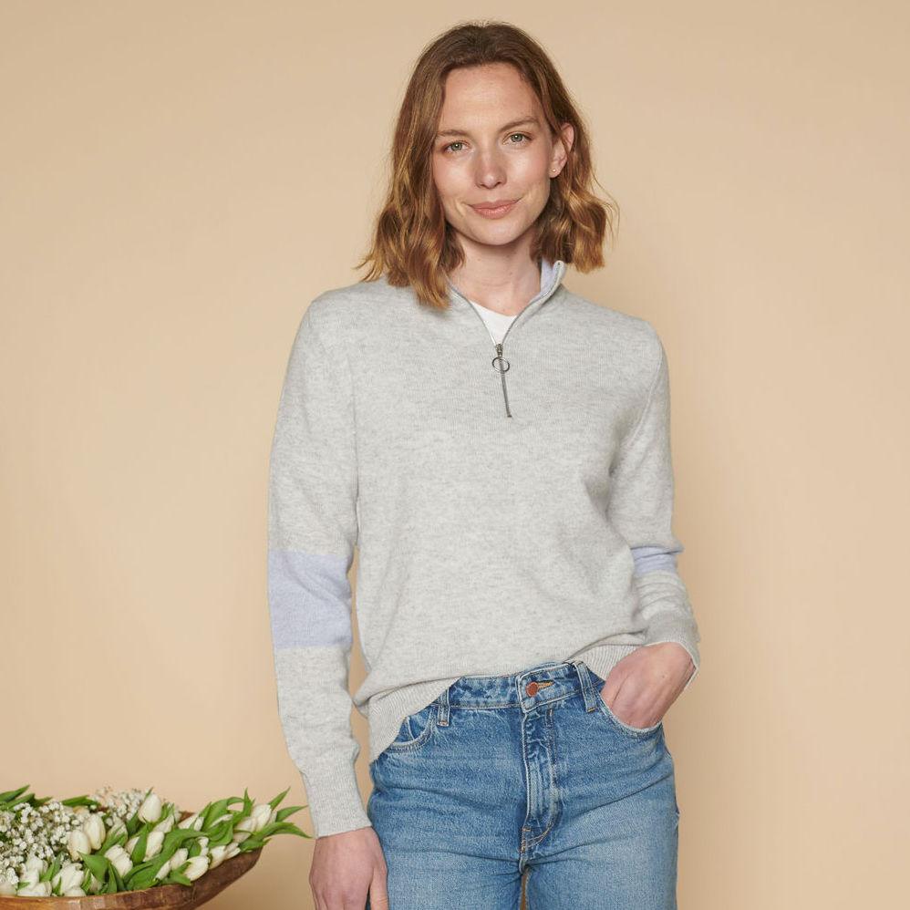 Suffolk Quarter Zip Jumper