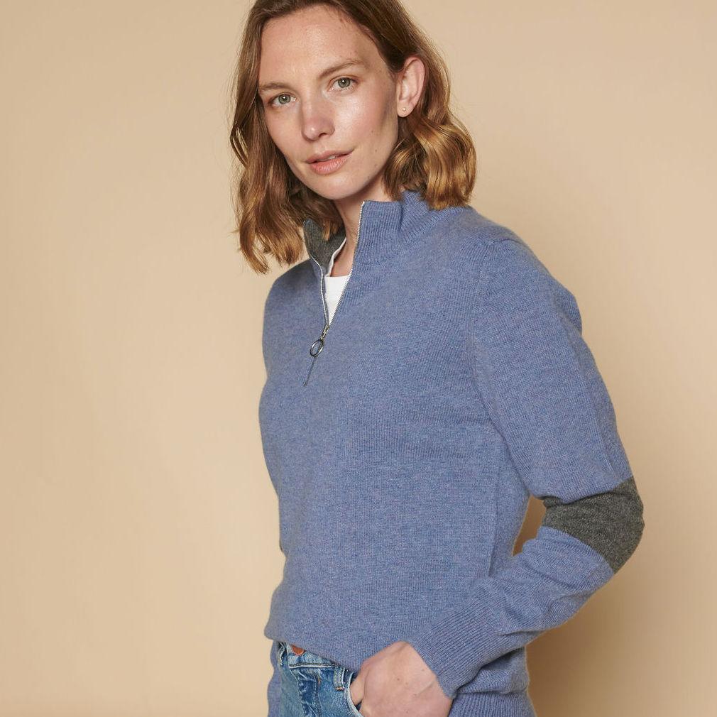 Suffolk Quarter Zip Jumper