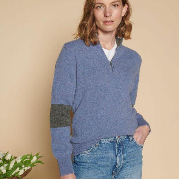 Suffolk Quarter Zip Jumper