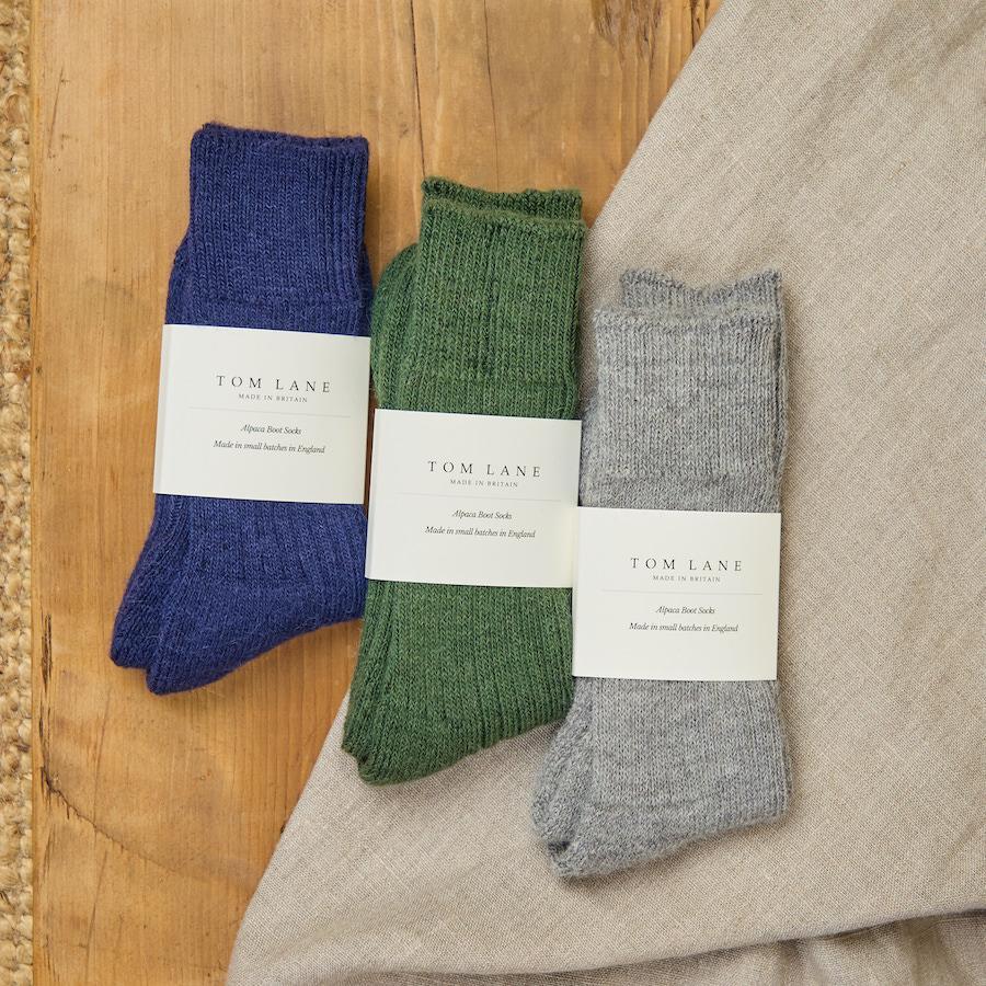 Alpaca Boot Socks - Short