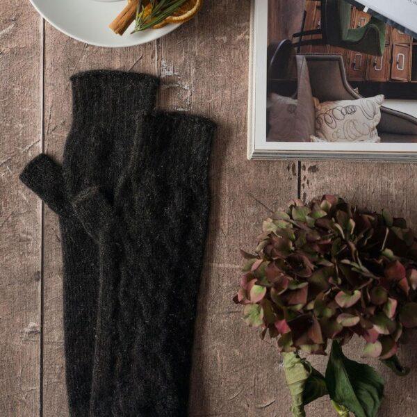 Long Cashmere Hand Warmers