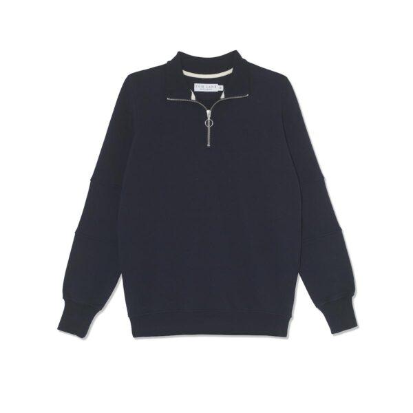 Ladies Cotton 1 4 Zip