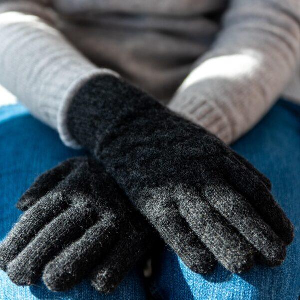 Cable Knit Gloves