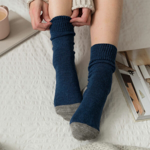 Alpaca – Navy & Grey