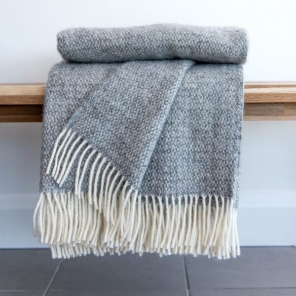 Dark Grey Throw