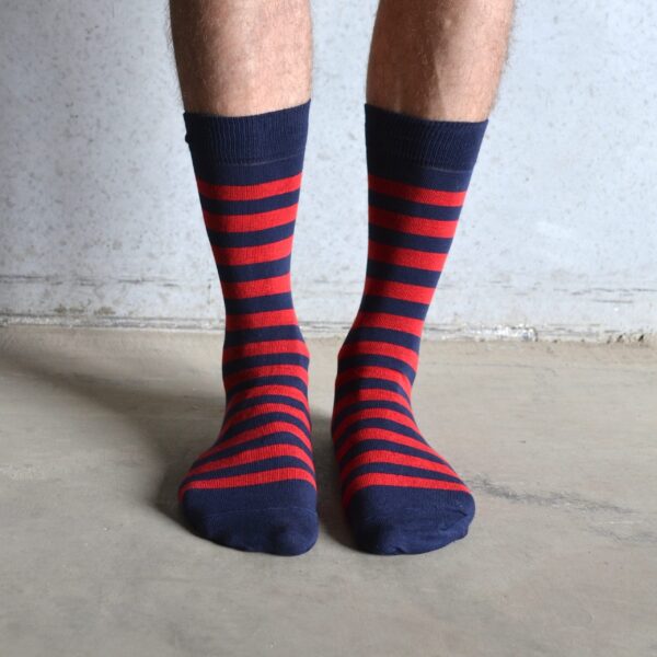 Stripes! Red & Navy