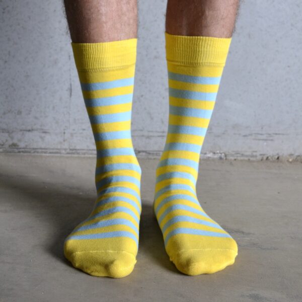 Stripes! Yellow & Blue