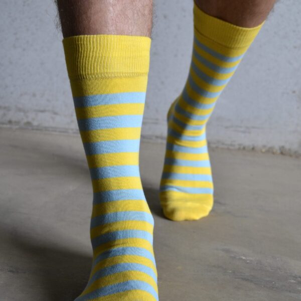 Stripes! Yellow & Blue