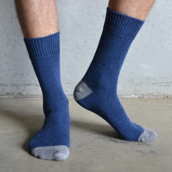 Alpaca – Navy & Grey