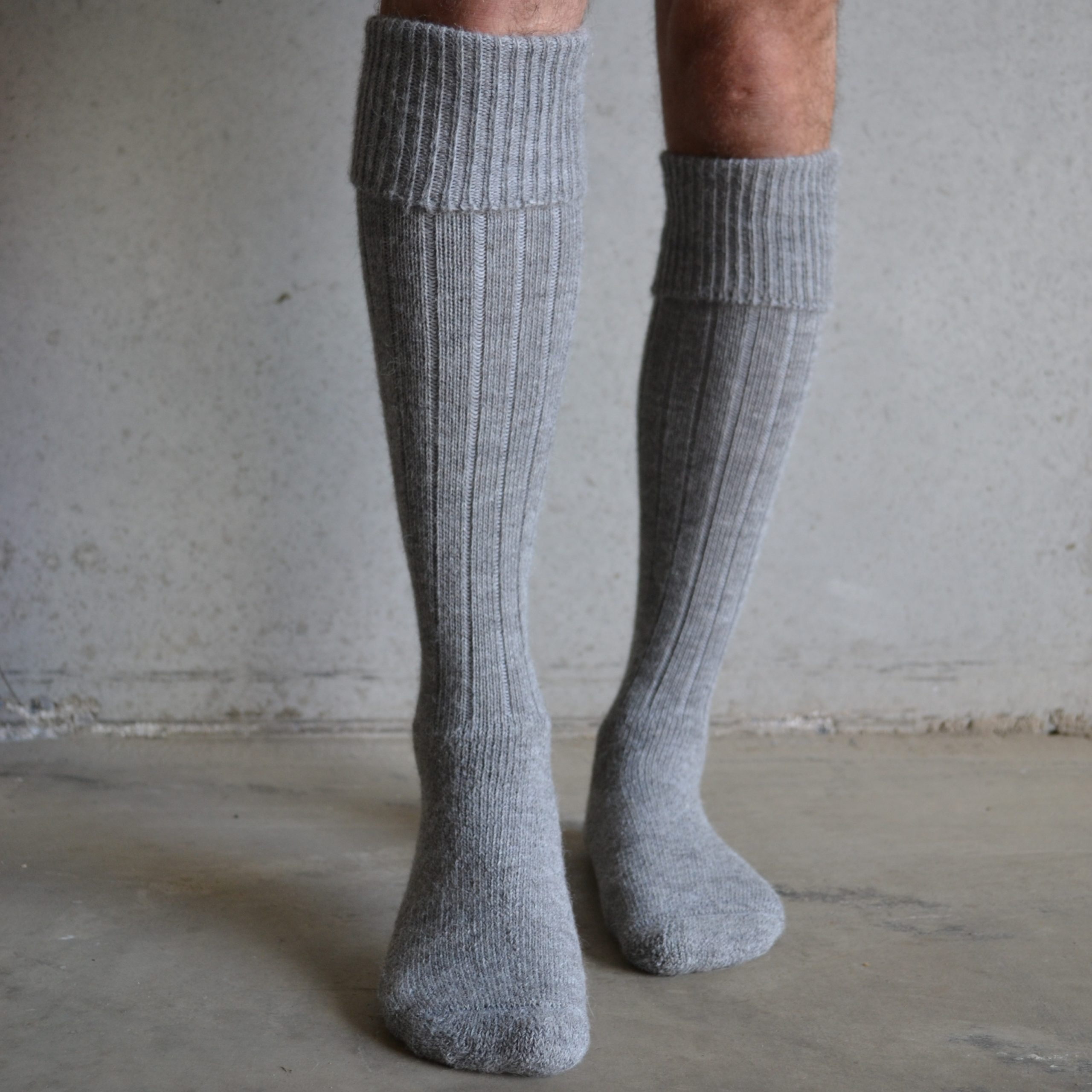 wool welly socks