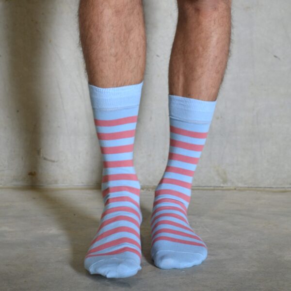 Stripes! Pink & Blue