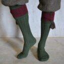 oakham green and burgundy