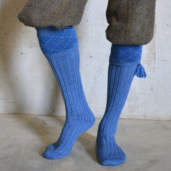 Belvoir Shooting socks – Blue