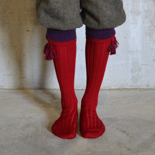 Oakham Shooting socks - Red