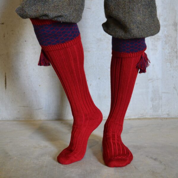 Oakham Shooting socks - Red