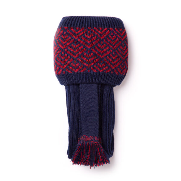 Belvoir Shooting socks – Navy & Red