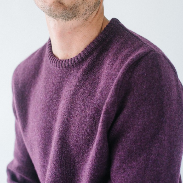 purple jumper mens