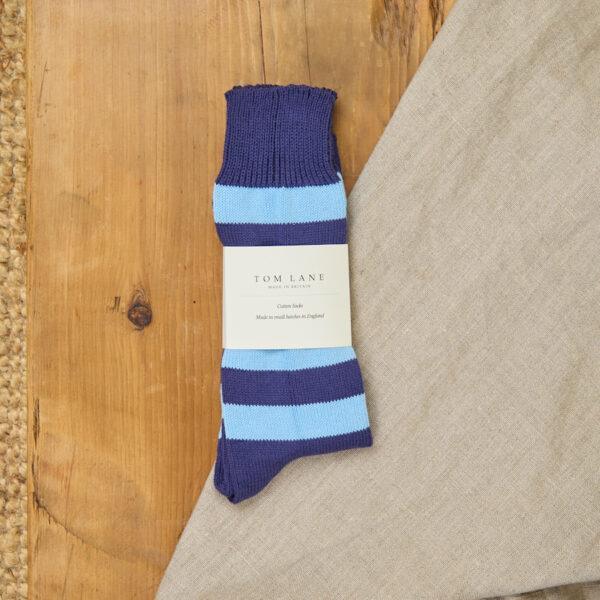 Thick cotton striped socks