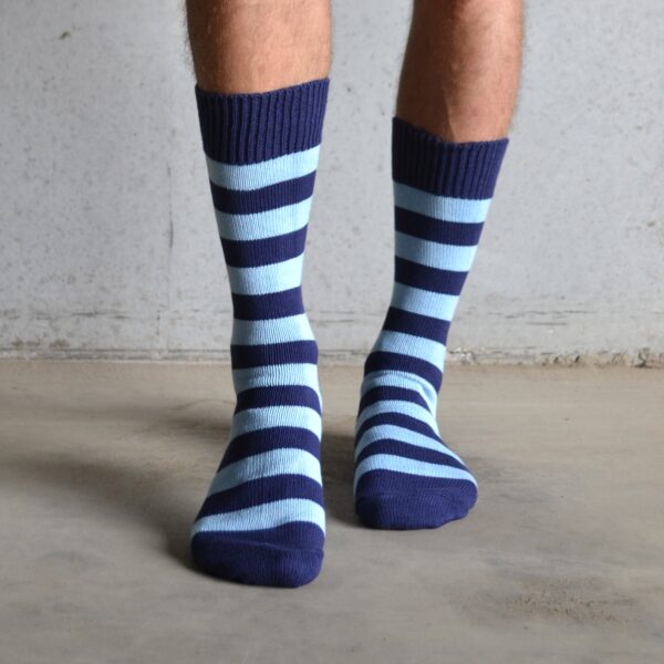 Cotton Stripes - Blue & Navy