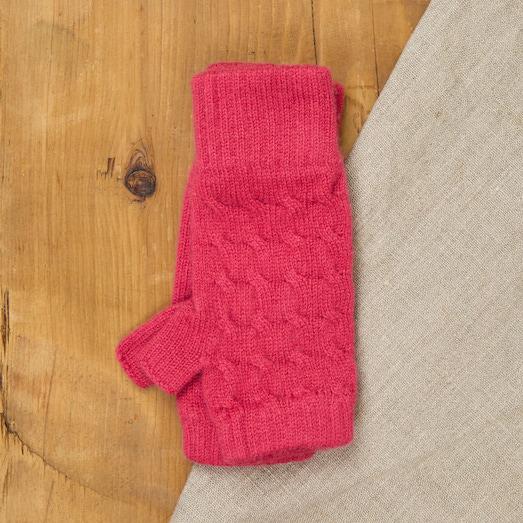 Cable knit hand-warmers - Colours