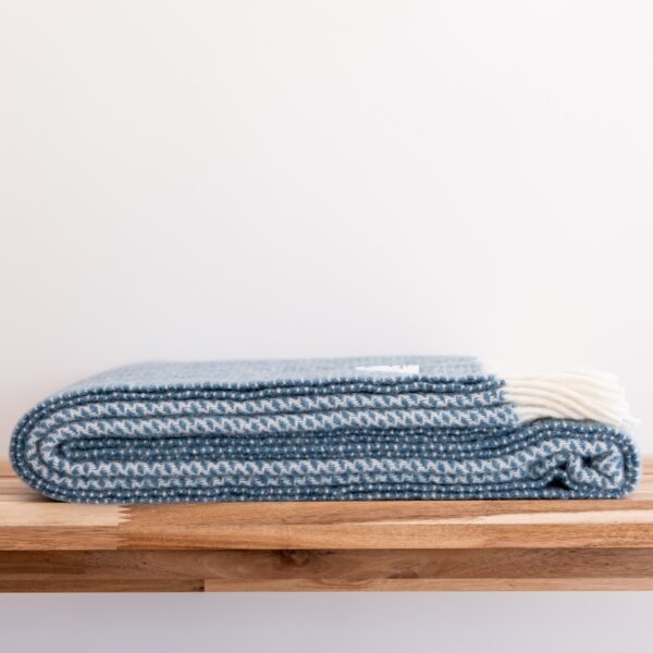 Petrol Blue Throw