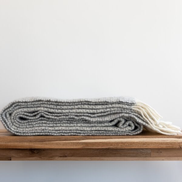 grey throw